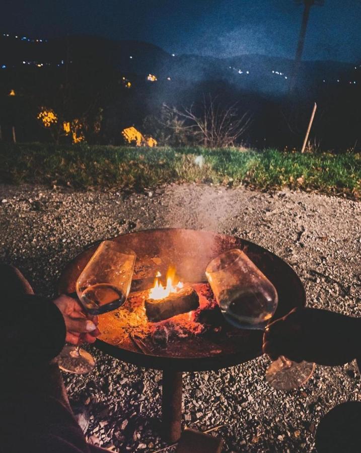 Panorama Glamping Vipavska Dolina Apartment Dobravlje ภายนอก รูปภาพ