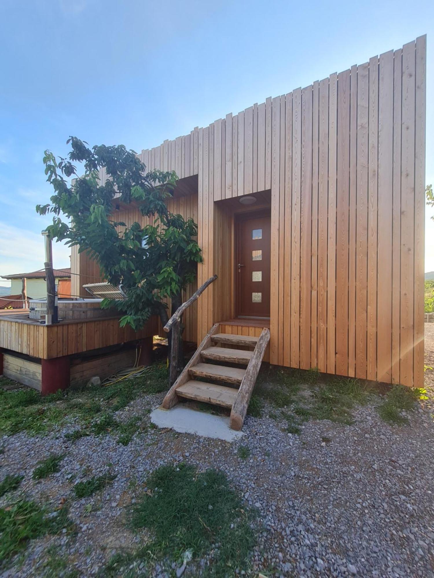 Panorama Glamping Vipavska Dolina Apartment Dobravlje ภายนอก รูปภาพ